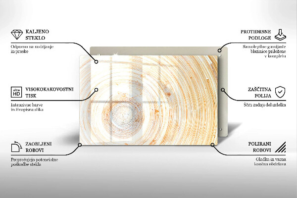Cubre encimera Textura de madera