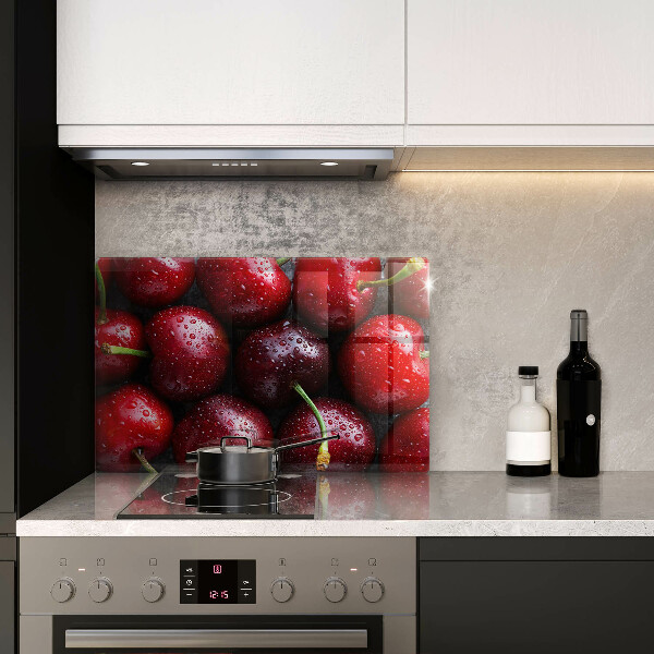 Cubre encimera Primer plano de cerezas