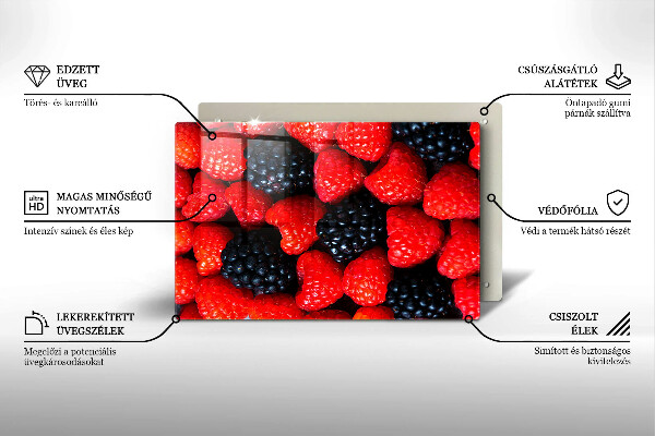 Cubre encimera Frambuesas y moras