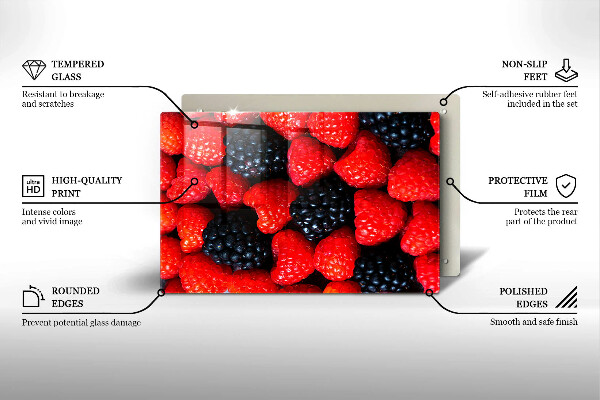 Cubre encimera Frambuesas y moras