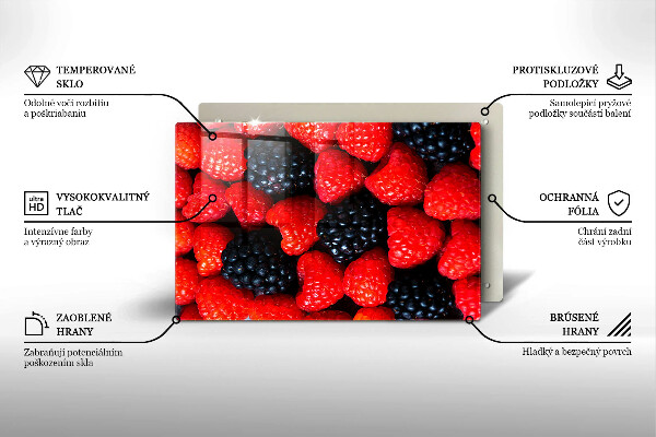 Cubre encimera Frambuesas y moras