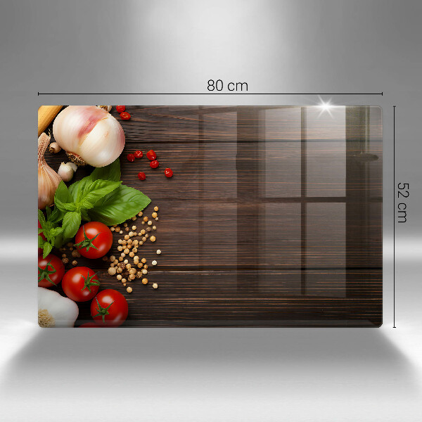 Cubre encimera Verduras en la mesa