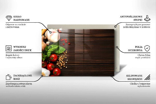 Cubre encimera Verduras en la mesa