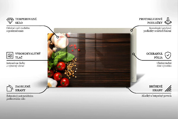 Cubre encimera Verduras en la mesa