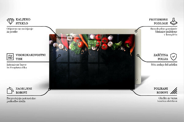 Cubre encimera Verduras coloridas