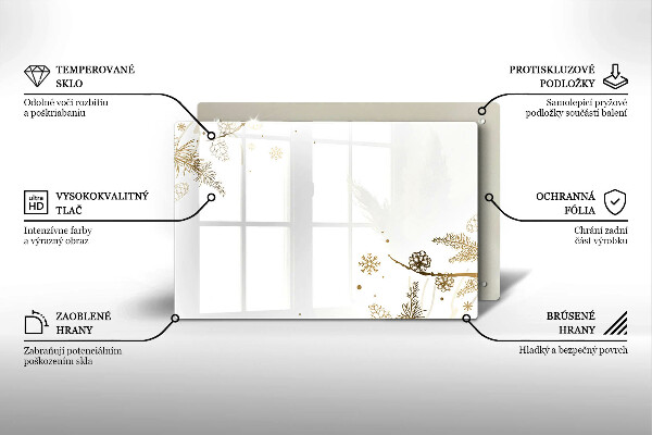 Cubre encimera Decoraciones de invierno