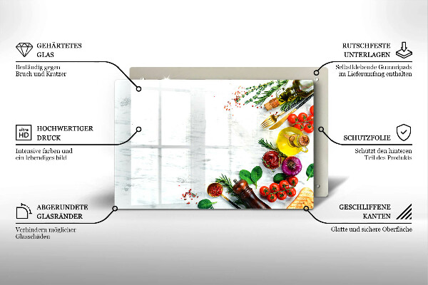 Cubre encimera Verduras y especias