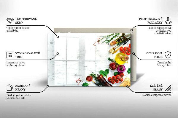 Cubre encimera Verduras y especias