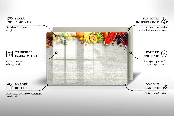 Cubre vitrocerámica Frutas en portadas