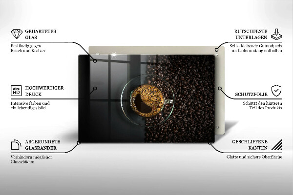 Protector placa inducción Cafe y frijoles