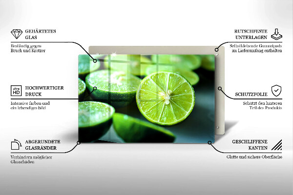 Protector placa inducción Cítricos de lima