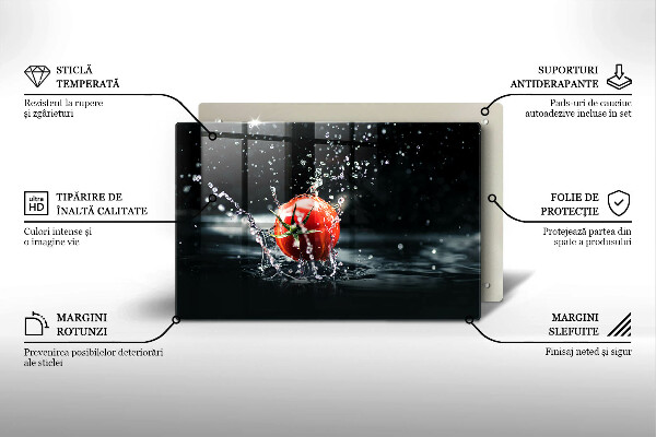 Protector placa inducción Tomate en agua