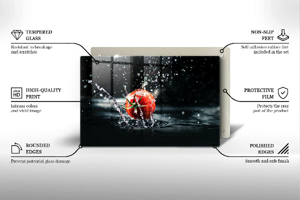 Protector placa inducción Tomate en agua