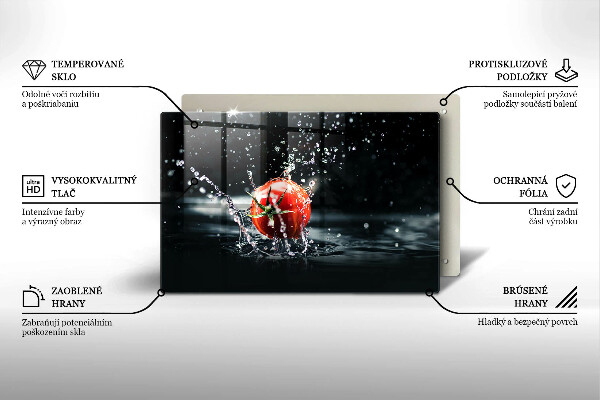 Protector placa inducción Tomate en agua