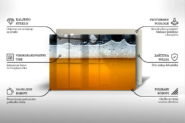 Protector placa inducción Beber espuma de cerveza