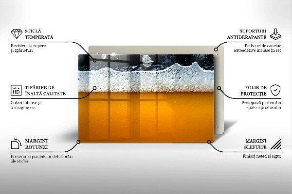 Protector placa inducción Beber espuma de cerveza