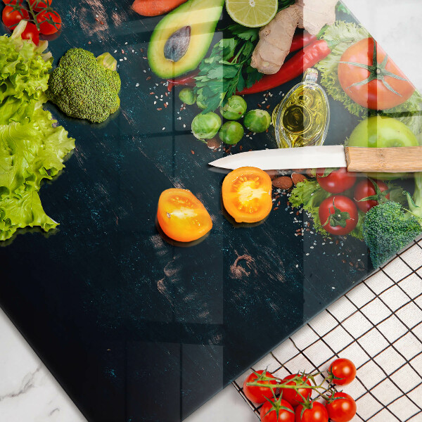 Cubre vitrocerámica Frutas y vegetales