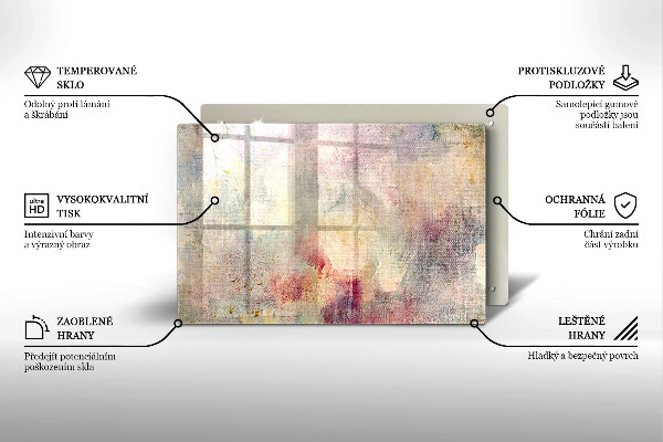 Cubre vitrocerámica Fondo de textura de pintura