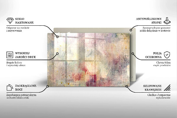 Cubre vitrocerámica Fondo de textura de pintura