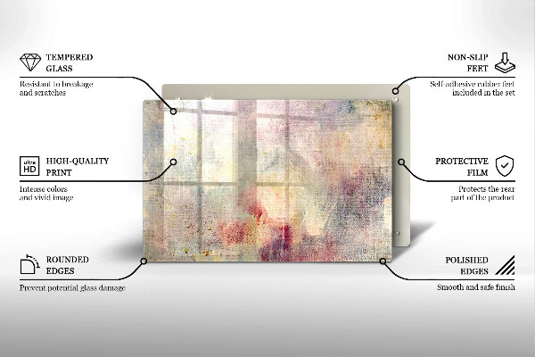 Cubre vitrocerámica Fondo de textura de pintura