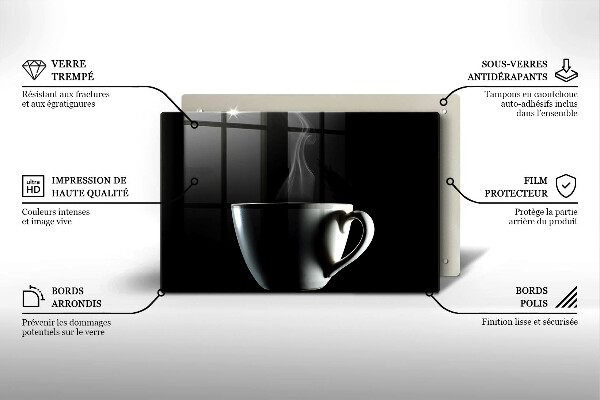 Cubre vitrocerámica Una taza de té