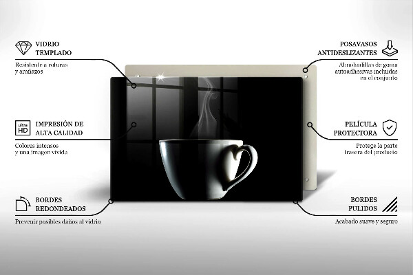 Cubre vitrocerámica Una taza de té