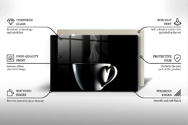 Cubre vitrocerámica Una taza de té