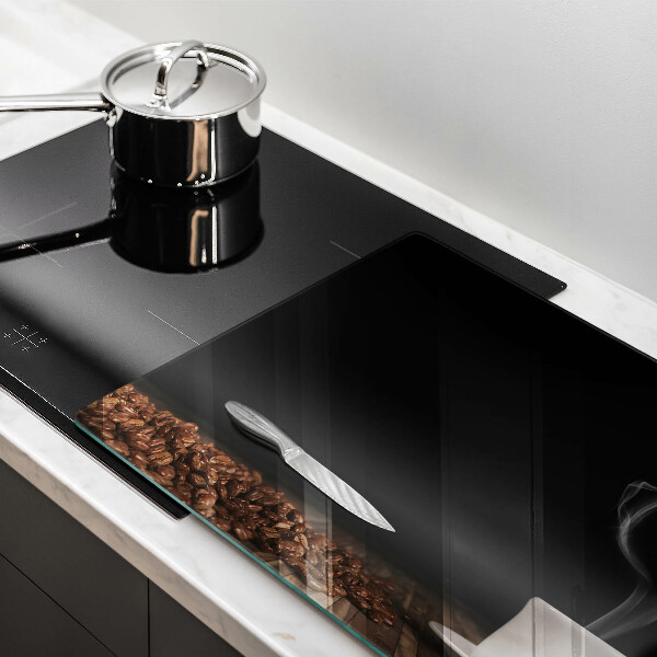 Cubre vitrocerámica Corazón de taza de café