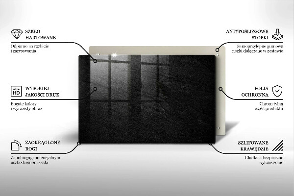 Protector placa inducción Textura de roca