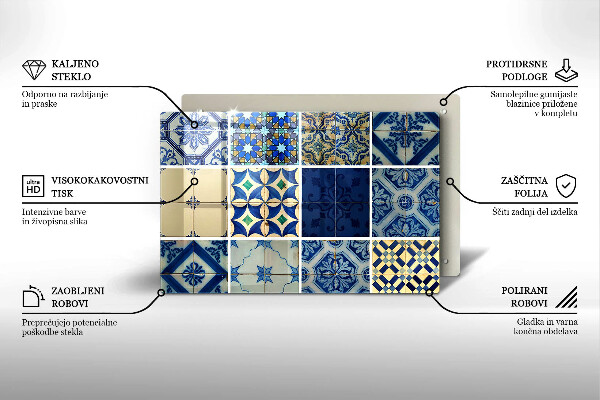 Cubre vitrocerámica Azulejos decorativos
