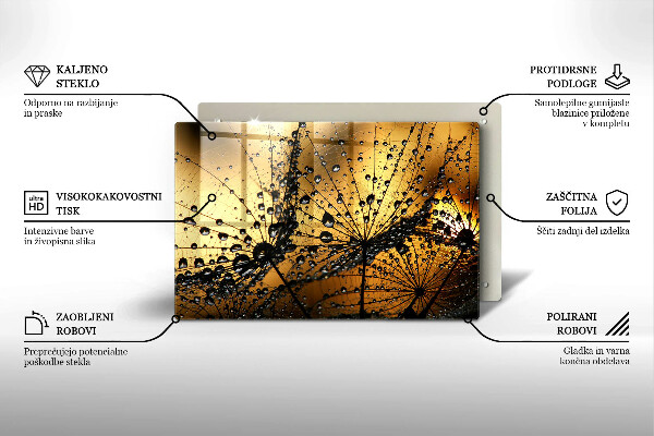 Cubre vitrocerámica Rocío y dientes de león