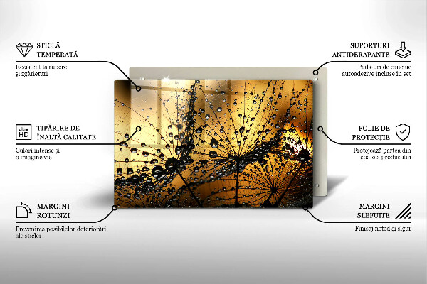 Cubre vitrocerámica Rocío y dientes de león