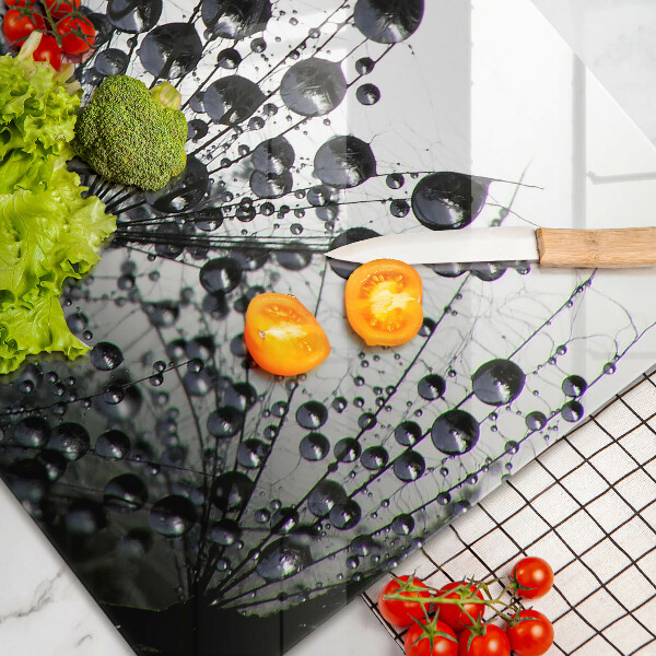 Cubre vitrocerámica Dientes de león y rocío