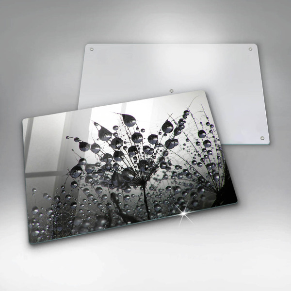 Cubre vitrocerámica Dientes de león y rocío