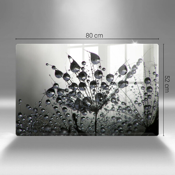 Cubre vitrocerámica Dientes de león y rocío