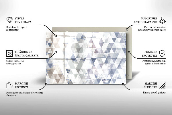 Cubre vitrocerámica Patrón de triángulos
