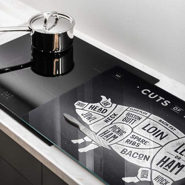 Protector placa inducción Carne de cerdo