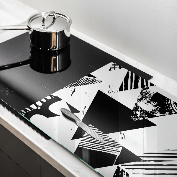 Protector placa inducción Triángulos geométricos