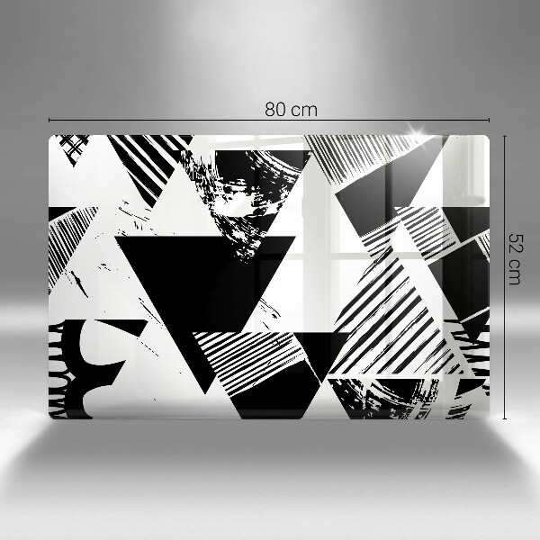 Protector placa inducción Triángulos geométricos