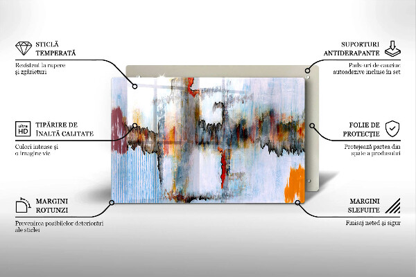 Cubre vitrocerámica Pinturas de abstraccion