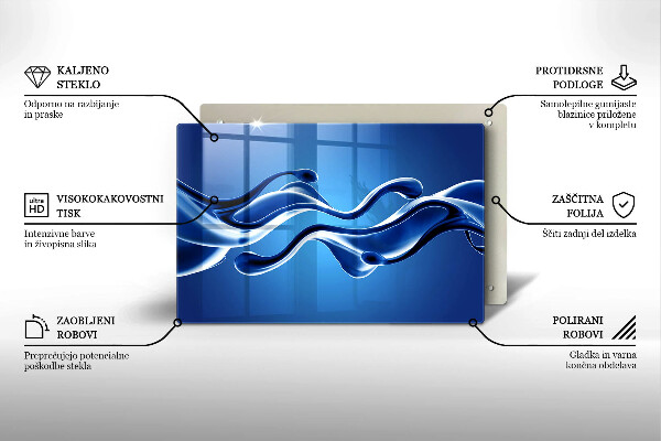 Cubre encimera Abstracción de fluidos