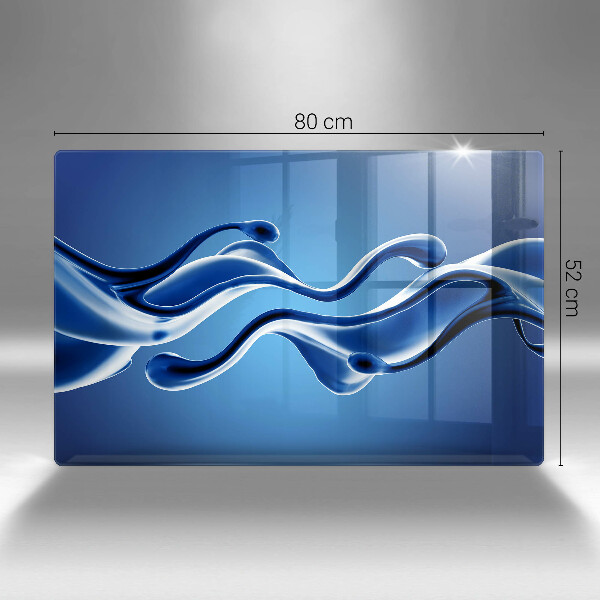 Cubre encimera Abstracción de fluidos