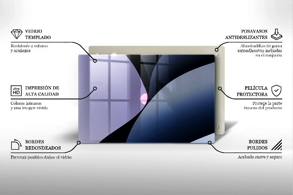 Cubre vitrocerámica Formas abstractas