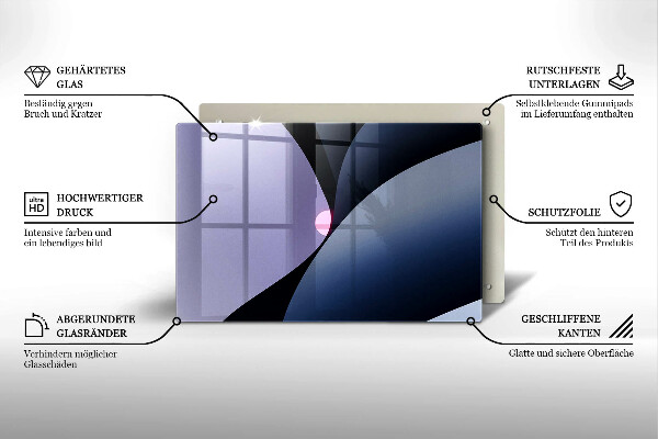 Cubre vitrocerámica Formas abstractas