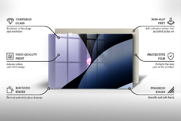 Cubre vitrocerámica Formas abstractas