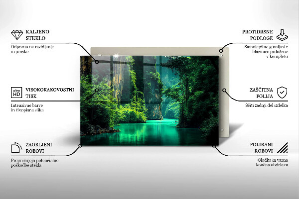 Protector placa inducción Paisaje de laguna