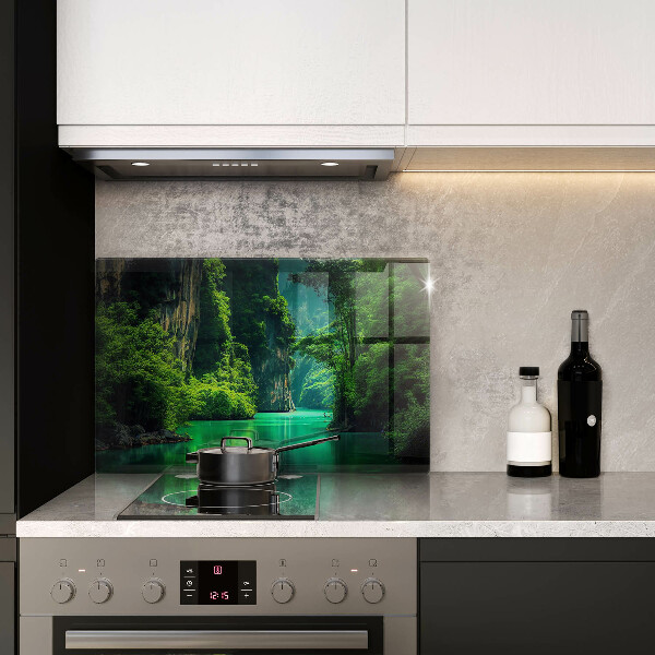 Protector placa inducción Paisaje de laguna