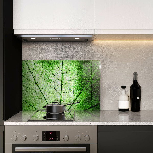 Cubre vitrocerámica Hoja de vena decorativa