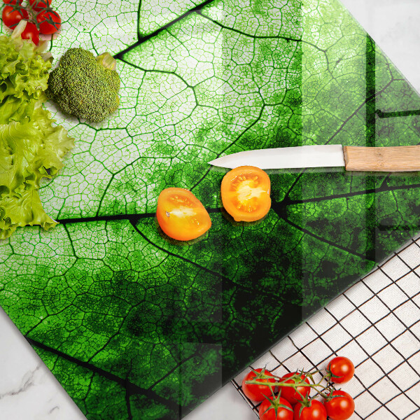 Cubre vitrocerámica Hoja de vena decorativa