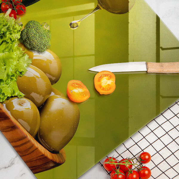 Cubre vitrocerámica Aceitunas sabrosas